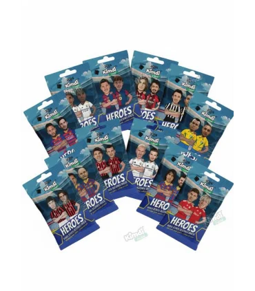 بسته کیمدی فوتبال 2026 Heroes- پک 12 تایی ویژه کلکسیونر های طلایی