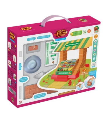 اوسا بنا 54 قطعه دکه‌های خوشمزه آرتینا - بازی ساختنی کودک