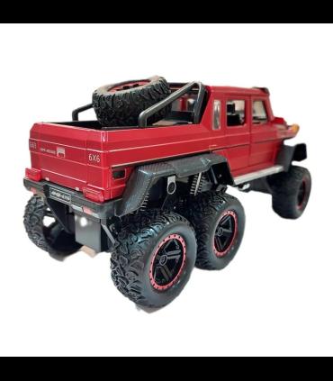 ماکت فلزی بنز جی کلاس 6 چرخ مقیاس 1:24