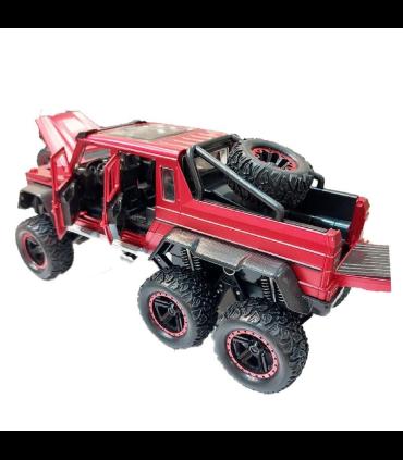 ماکت فلزی بنز جی کلاس 6 چرخ مقیاس 1:24