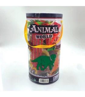 فیگور حیوانات استوانه‌ای ANIMALS WORLD