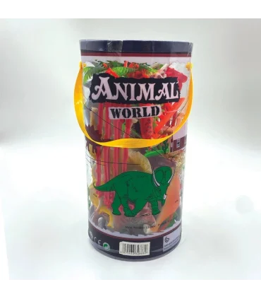 فیگور حیوانات استوانه‌ای ANIMALS WORLD