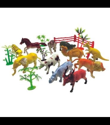 فیگور حیوانات استوانه‌ای ANIMALS WORLD