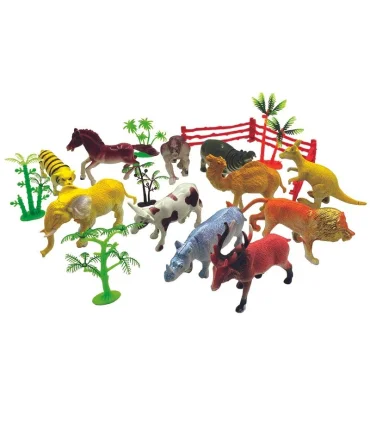 فیگور حیوانات استوانه‌ای ANIMALS WORLD