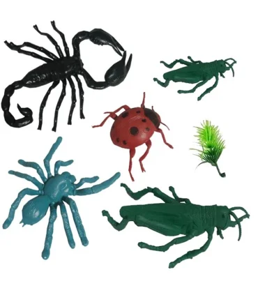 فیگور حشرات استوانه‌ای WORLD INSECT - فروشگاه شازده کوچولو