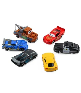 ست ماشین فلزی 6 عددی مک کویین | فروشگاه شازده کوچولو