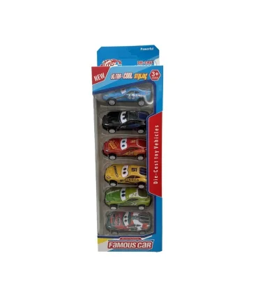 ست ماشین فلزی 6 عددی مک کویین | فروشگاه شازده کوچولو