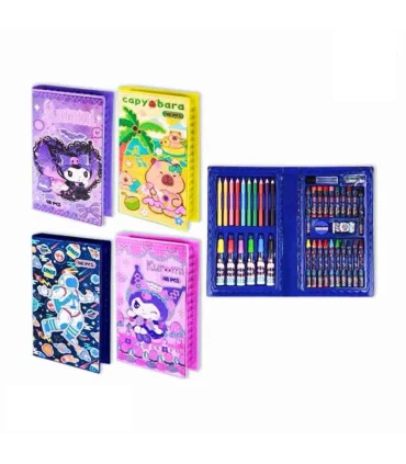 ست لوازم التحریر 48 تکه کیفی با طراحی جذاب