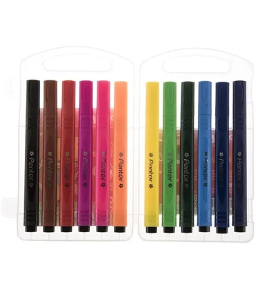 ماژیک 12 رنگ کیفی پنتر مدل TCM 542-12