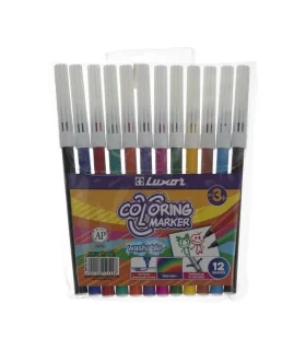 ماژیک 12 رنگ لاکچر مدل 6101/12WT - شازده کوچولو