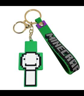 جاکلیدی سیلیکونی طرح ماینکرافت دریم - اکسسوری فانتزی