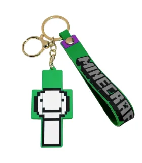 جاکلیدی سیلیکونی طرح ماینکرافت دریم - اکسسوری فانتزی