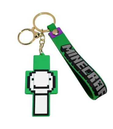 جاکلیدی سیلیکونی طرح ماینکرافت دریم - اکسسوری فانتزی