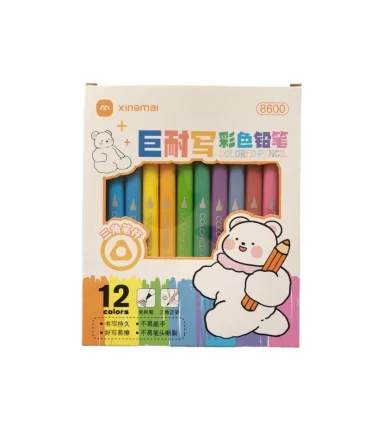 مداد رنگی بینهایت 12 رنگ جعبه مقوایی