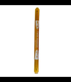 روان‌نویس دو سر براش طلایی اسکول فنس مدل FA92317