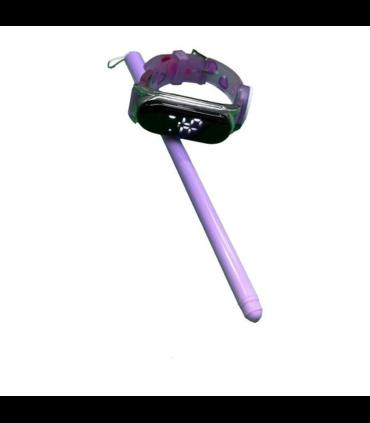 روان نویس فانتزی کرومی با ساعت دیجیتال