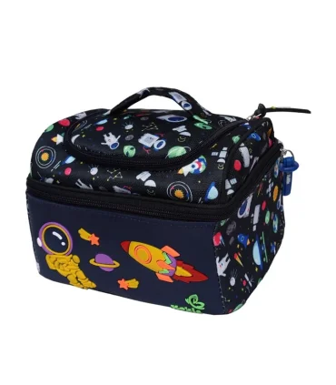 کیف ظرف غذا سیلیکونی دو زیپ یونی فای مدل 2030