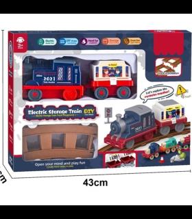 قطار موزیکال کودکانه با ریل و چراغ - خرید آنلاین از شازده