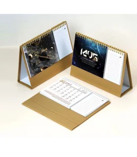 تقویم رومیزی فنری طرح کهکشان فدک 1405