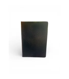 سررسید وزیری چرم مشکی براق پاسارگاد 1405