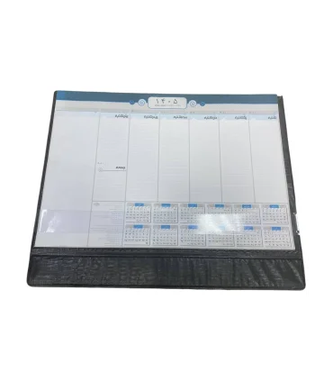 تقویم رومیزی منشی سپهر 1405 - نوشت‌افزاری شیک و کاربردی