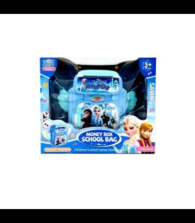 گاو صندوق رمزی چمدانی بال‌دار طرح فروزن - اسباب بازی آموزشی