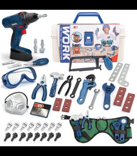 ست جعبه ابزار باتری خور کودکانه SHANTOU - فروشگاه شازده