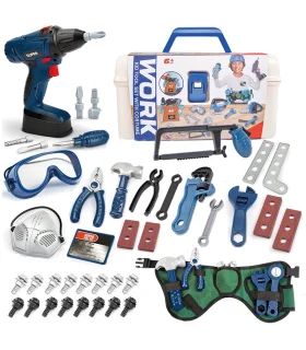 ست جعبه ابزار باتری خور کودکانه SHANTOU - فروشگاه شازده