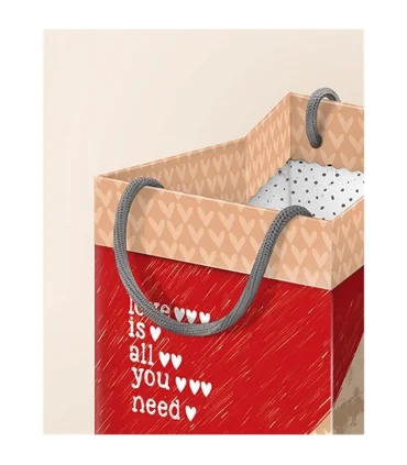 کیف هدیه فولدی سایز 13 طرح مهر مداد لوتوس