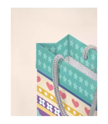 ساک هدیه لوتوس کادو طرح خطوط عشق سایز 1