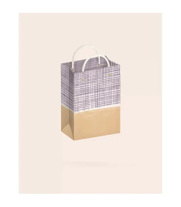 کیف هدیه موتیف بافت سایز 3 طرح Knitting | شازده کوچولو