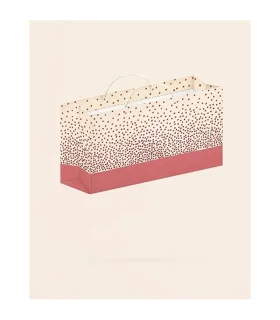 گیفت بگ موتیف سایز 11 طرح نقطه چین لوتوس کادو