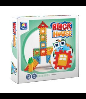 بلوک خانه‌سازی 86 قطعه بردیا - بازی فکری و آموزشی کودک