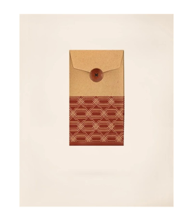 پاکت هدیه کلاسیک سایز نه طرح CONNETION