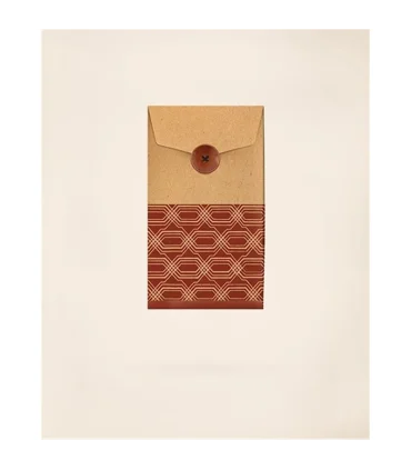 پاکت هدیه کلاسیک سایز نه طرح CONNETION