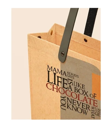 کیف هدیه وولن سایز 2 طرح فارست گامپ