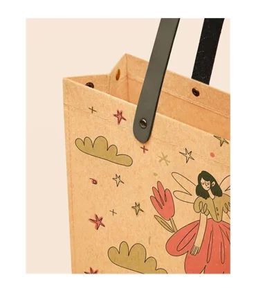 کیف هدیه وولن سایز 2 طرح ANGEL