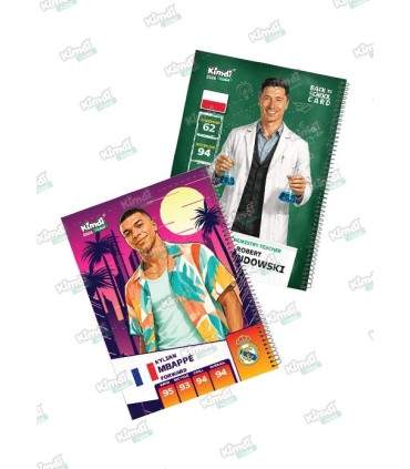 دفتر 80 برگ سیمی کروس | دفتر سیمی کیمدی BTS