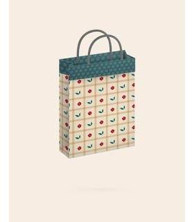 گیفت بگ فولدی سایز 2 طرح CUTE PATTERN کد: 2054