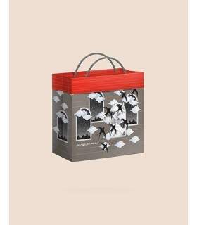 گیفت بگ فولدی سایز 8 طرح SWALLOW کد: 8052