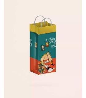 گیفت بگ گلاسه سایز 15 طرح BELIEVE کد: 5027