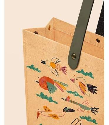 گیفت بگ وولن سایز 3 طرح BIRDS کد: 3026