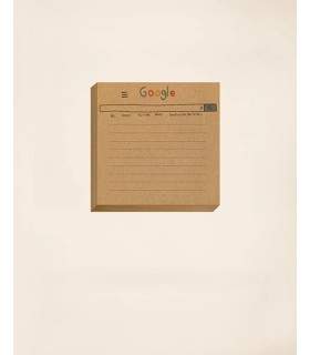 کاغذ یادداشت کلاسیک 100 برگی GOOGLE | کاغذ یادداشت لوتوس