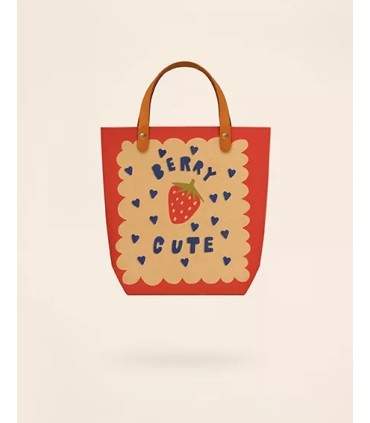 گیفت بگ ویلو سایز 2 طرح BERRY CUTE لوتوس کد: 2006