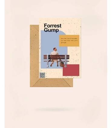 کارت پستال ویدئو سایز 16 طرح FORREST GUMP کد: 6001