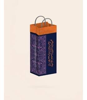 گیفت بگ گلاسه سایز 15 طرح CARPEL کد: 5045