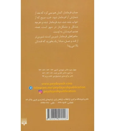 رمان طنز (ماجراهای شیرین از زندگی یک فرماندار) | پیدایش |9789643492496