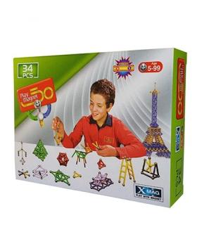 مگنت 34 قطعه پلی مگ | X Mag |