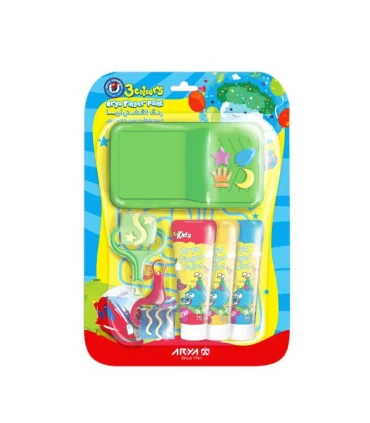 رنگ انگشتی 3 رنگ با وسایل آریا کد: 7020 | آریا |6260297170204