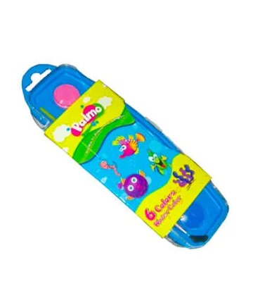 آبرنگ 6 رنگ پالمو کد: 5201 | پالمو |6260297152019